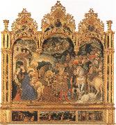 Sandro Botticelli, Gentile da Fabriano,Adoration of the Magi (mk36)